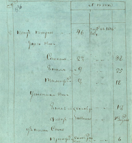 Николаевы, д. Винокосцы, д. Инокосцы, д. Новокосцы Вязниковского (Гороховецкого) уезда Владимирской губернии